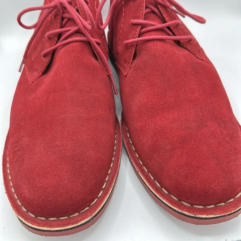 Kenneth Cole Reaction Desert Sun red chukka boots, size 11.5M